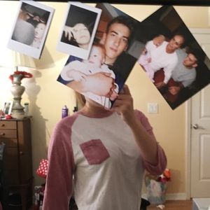 pajama shirt! red and white